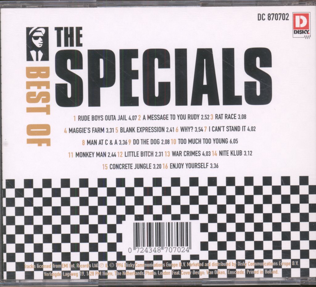 Specials - Best Of - Cd