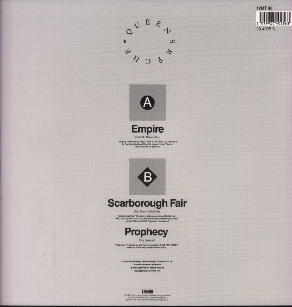 Queensryche - Empire - 12 Inch