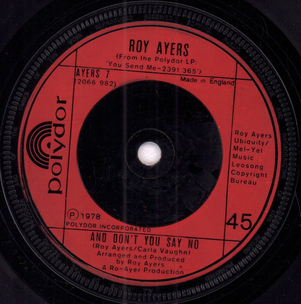 Roy Ayers - Get On Up Get On Down - 7 Inch