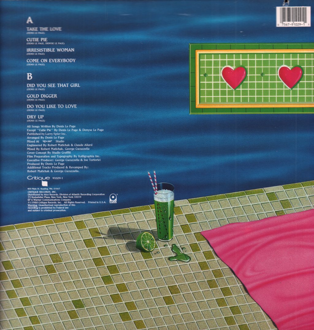 Lime - Take The Love - Lp