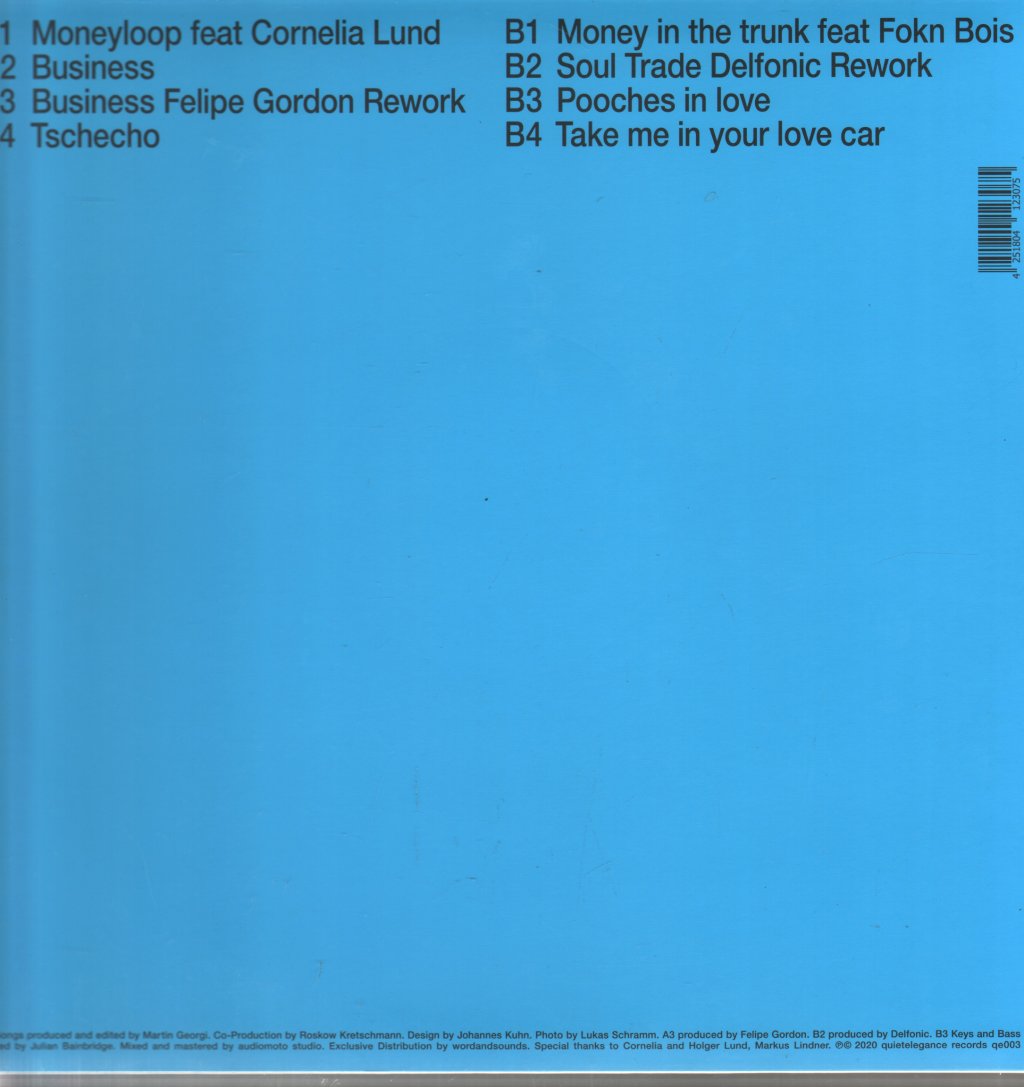 Martin Georgi - Money from the trunk - Lp