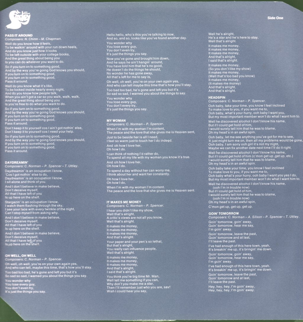 Smokey - Pass It Around - Lp