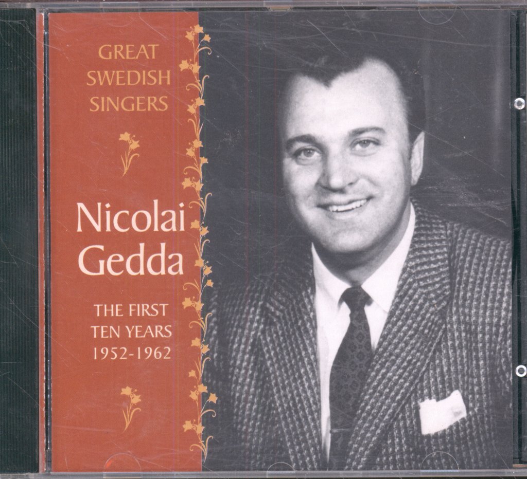 Nicolai Gedda - First Ten Years 1952 - 1962 - Cd