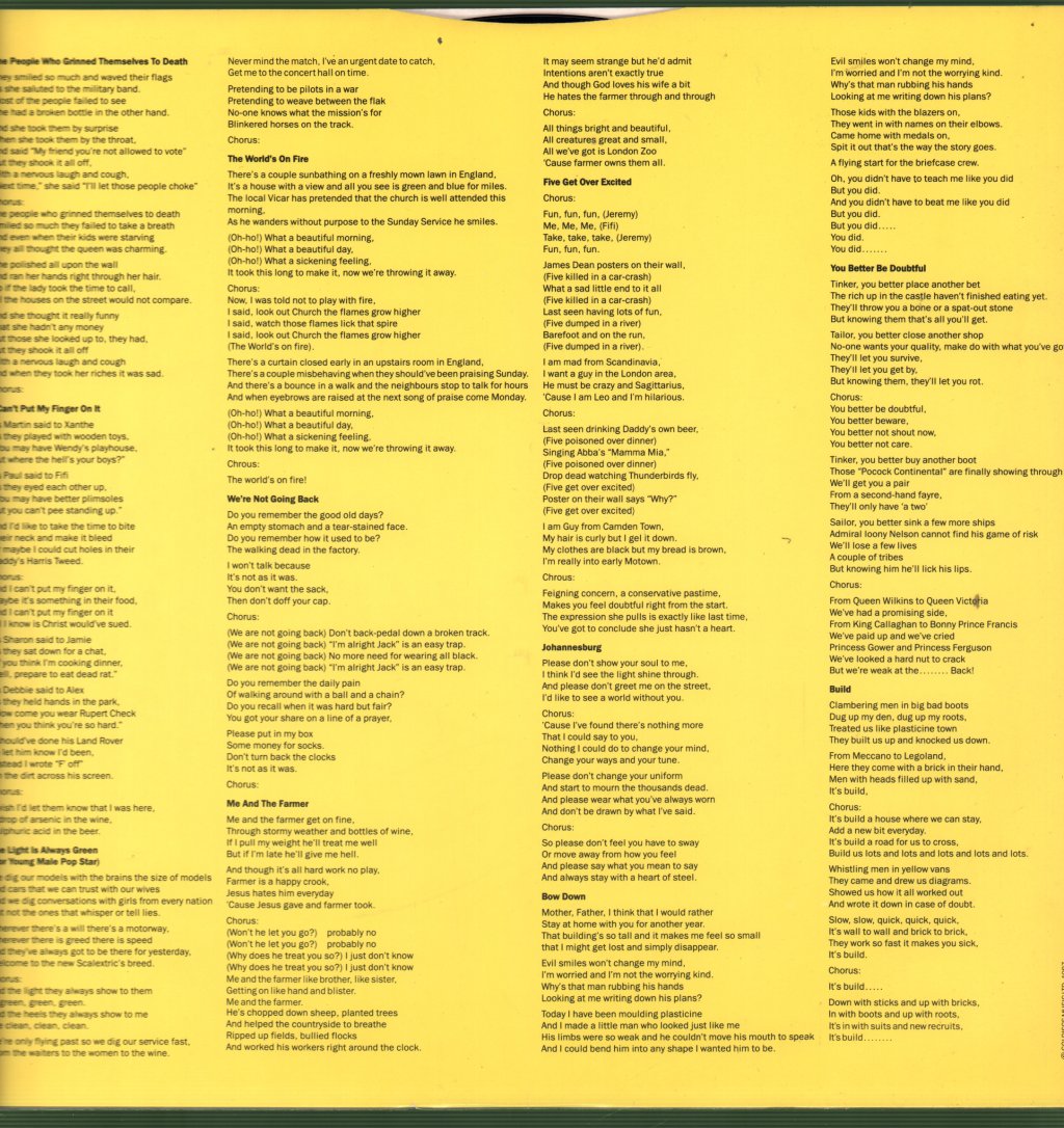 Housemartins - People Who Grinned Themselves To Death - Lp