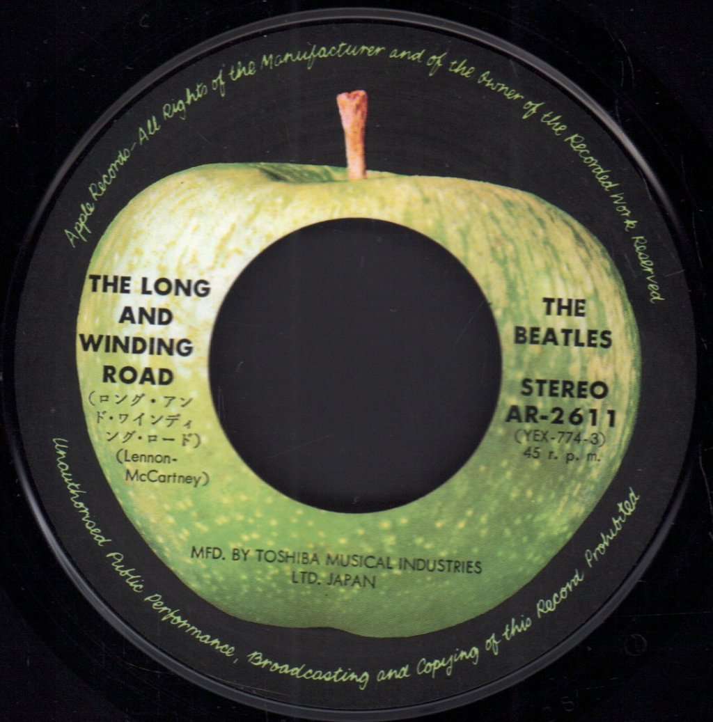 Beatles - Long And Winding Road - 7 Inch