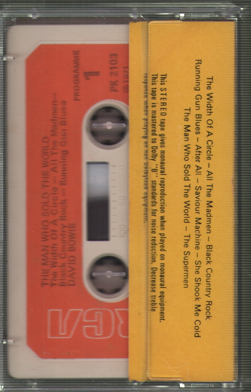 David Bowie - Man Who Sold The World - Cassette