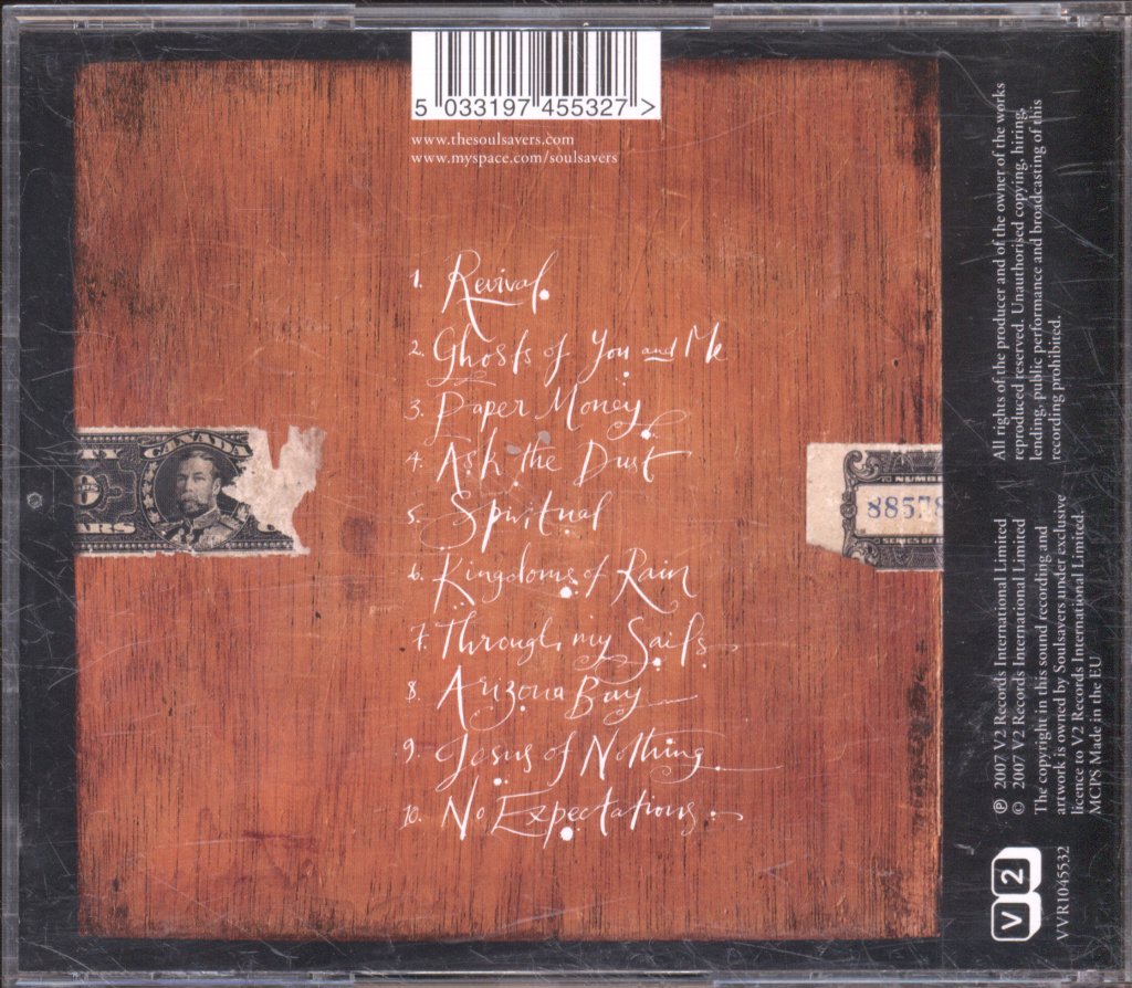 CD］It's Not How Far You Fall It's the Way You Land Soulsavers