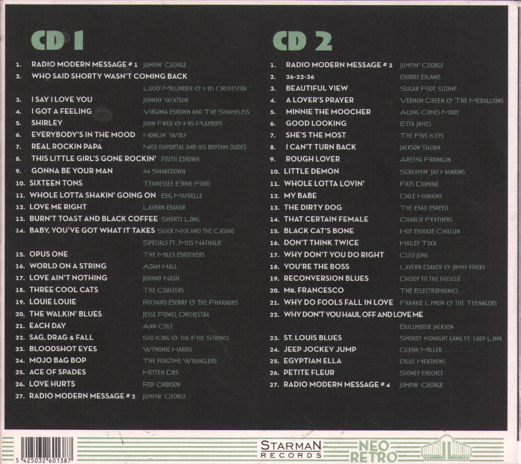 Various Artists - Radio Modern - Ten Years Of Swing, Bop'n'Roll - Double Cd