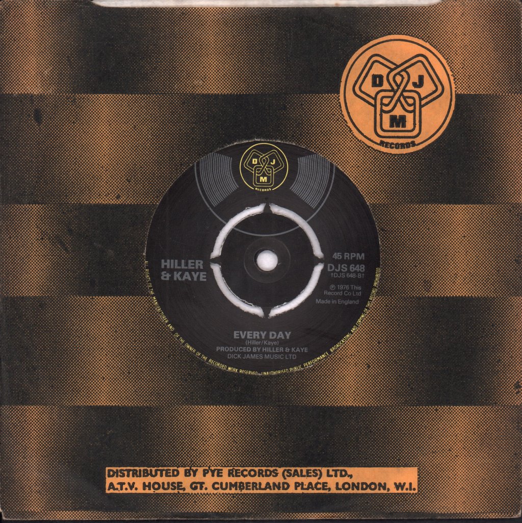 hiller and kaye - Where Are You World - 7 Inch