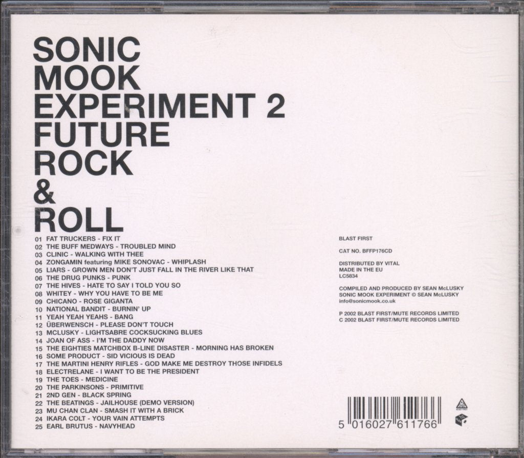 Various Artists - Sonic Mook Experiment 2: Future Rock & Roll - Cd