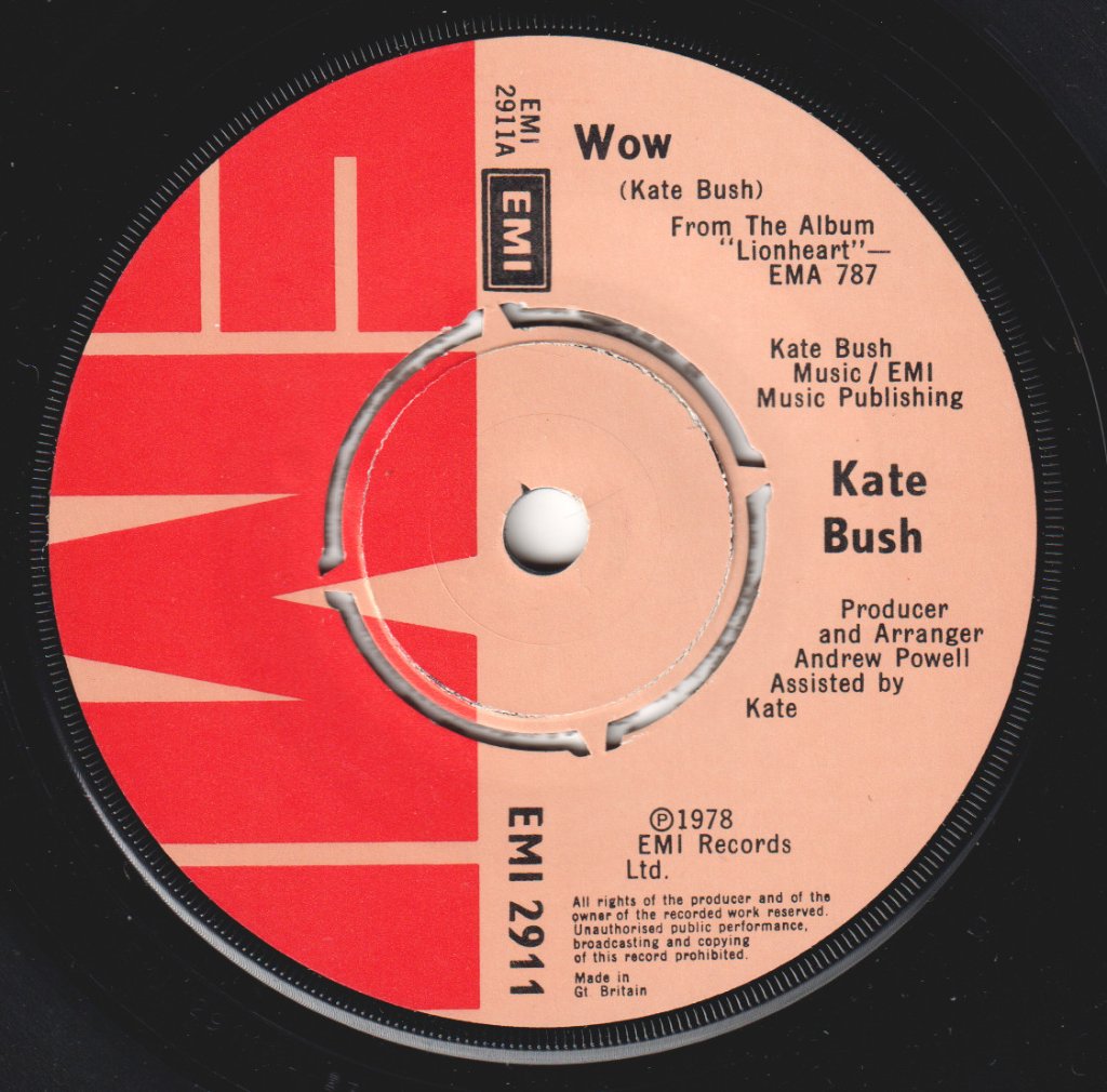 Kate Bush - Wow - 7 Inch