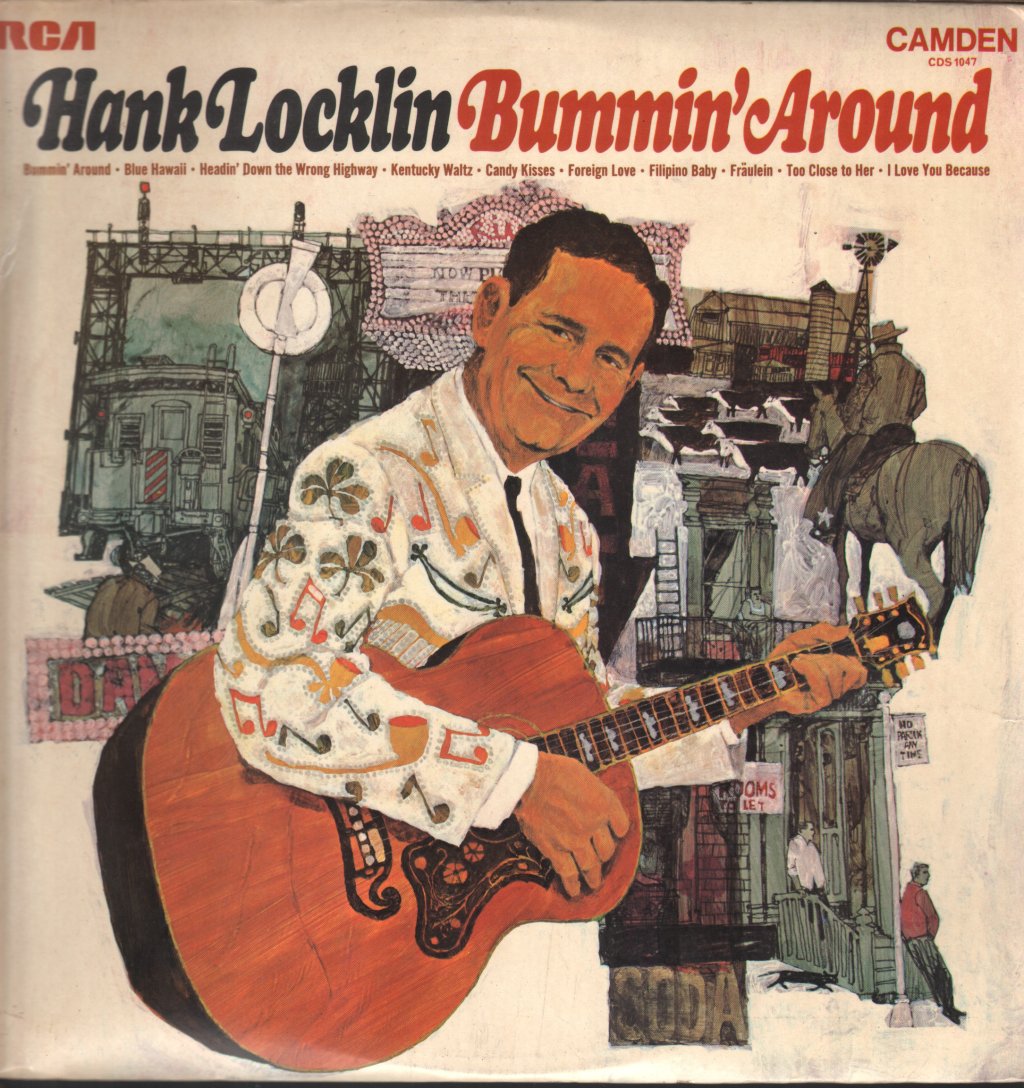 Hank Locklin - Bummin Around - Lp