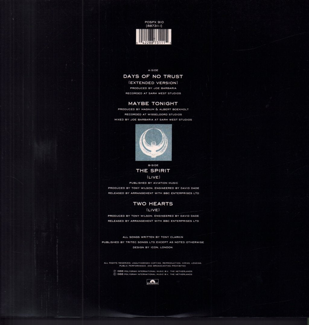 Magnum (Metal Group) - Days Of No Trust - 12 Inch