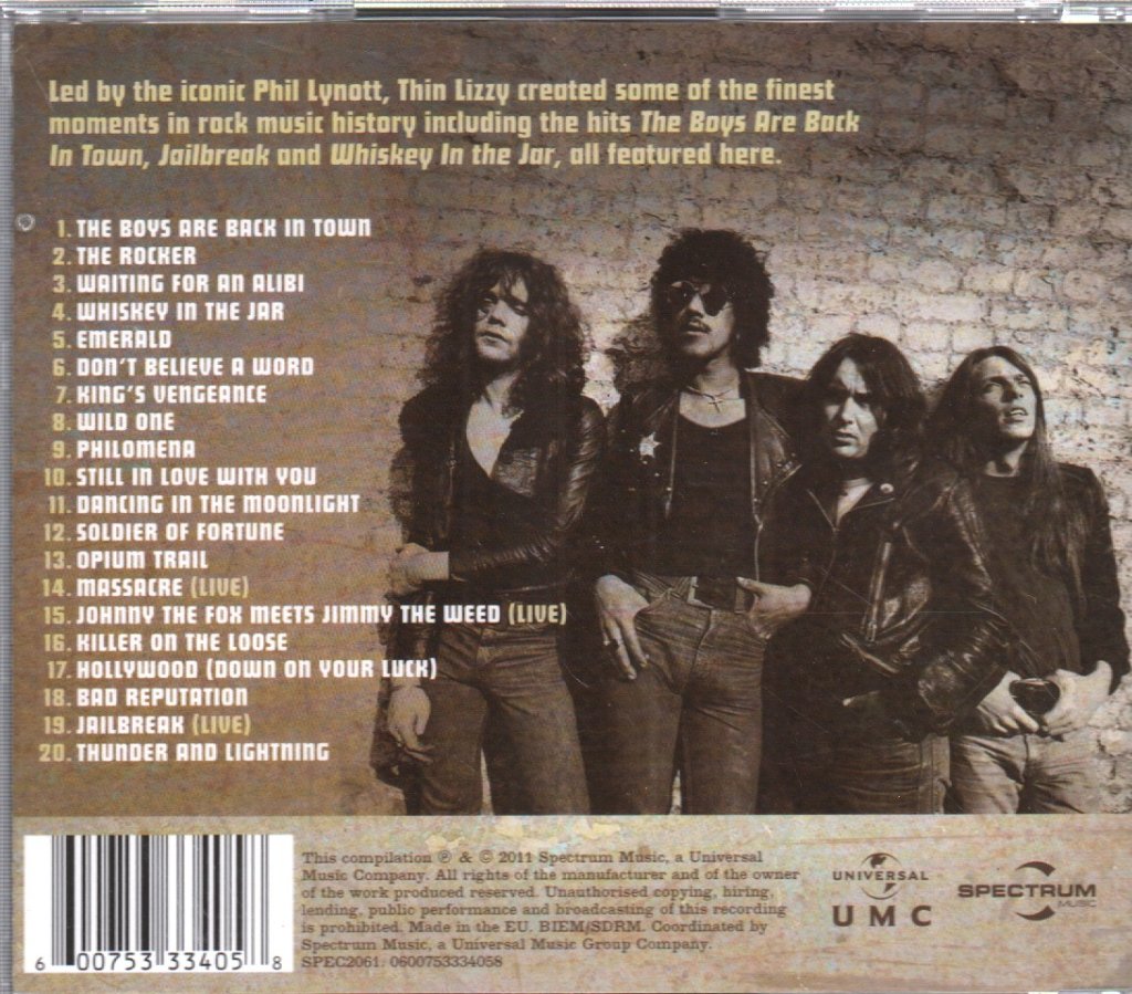 Thin Lizzy - Waiting For An Alibi: The Collection - Cd
