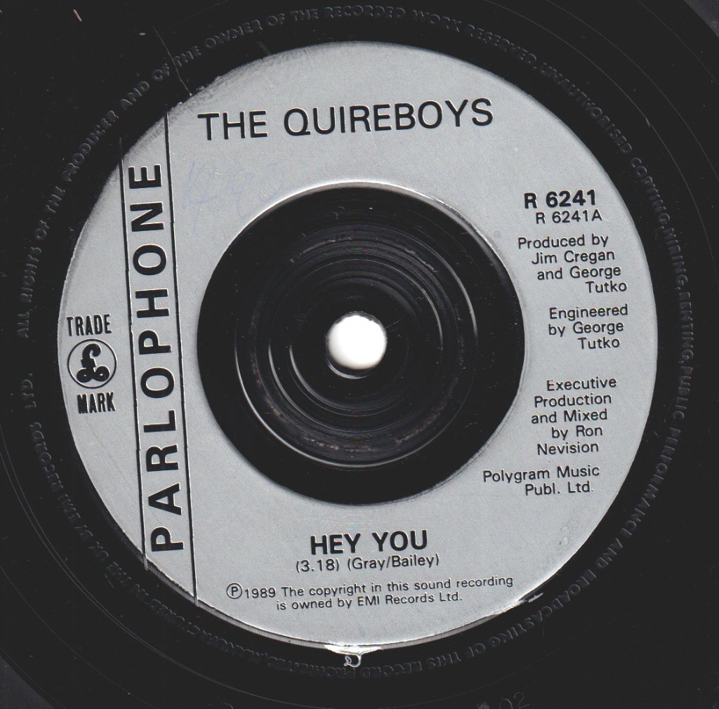 Quireboys - Hey You - 7 Inch