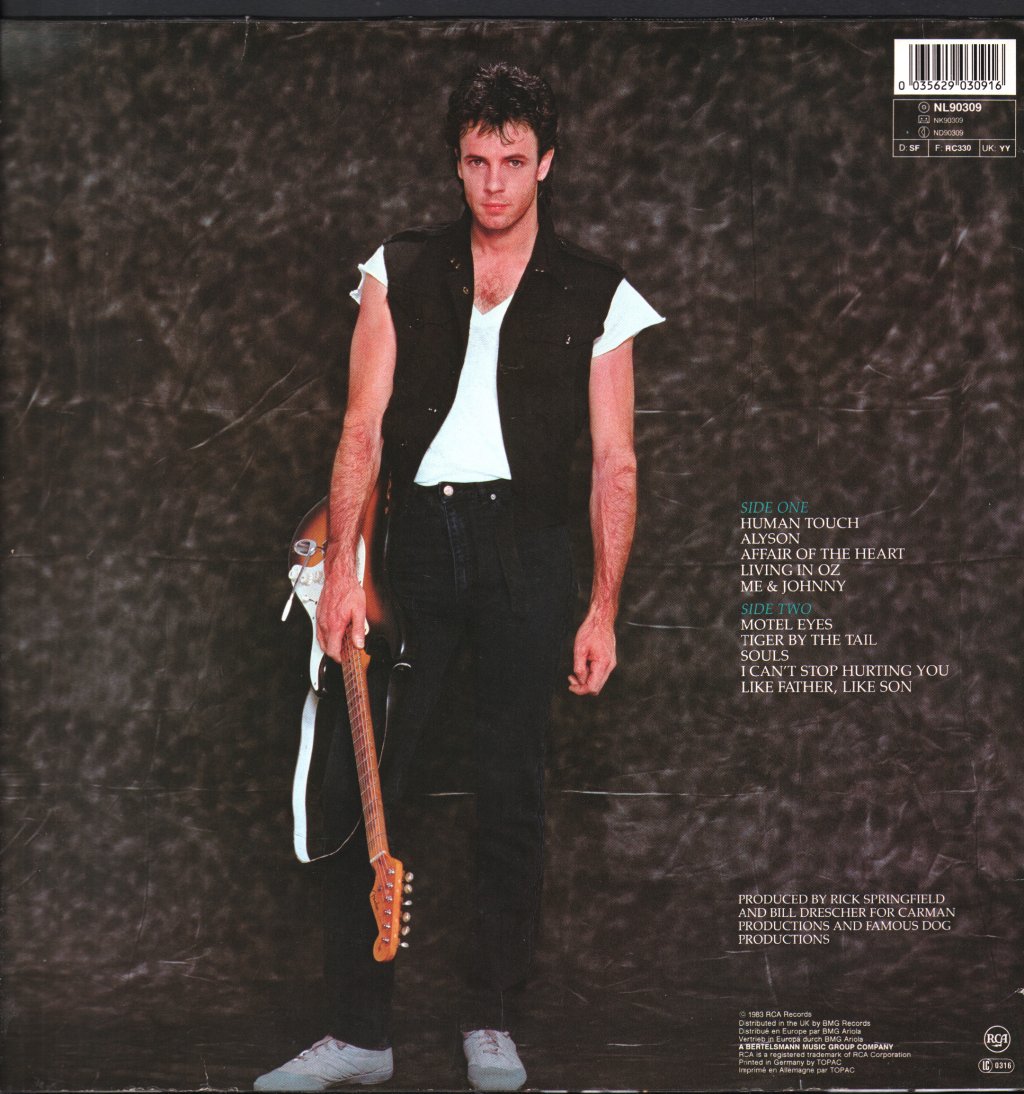 Rick Springfield - Living In Oz - Lp