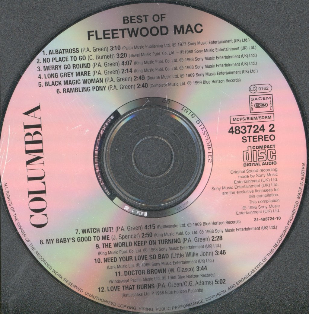 Fleetwood Mac - Best Of - Cd