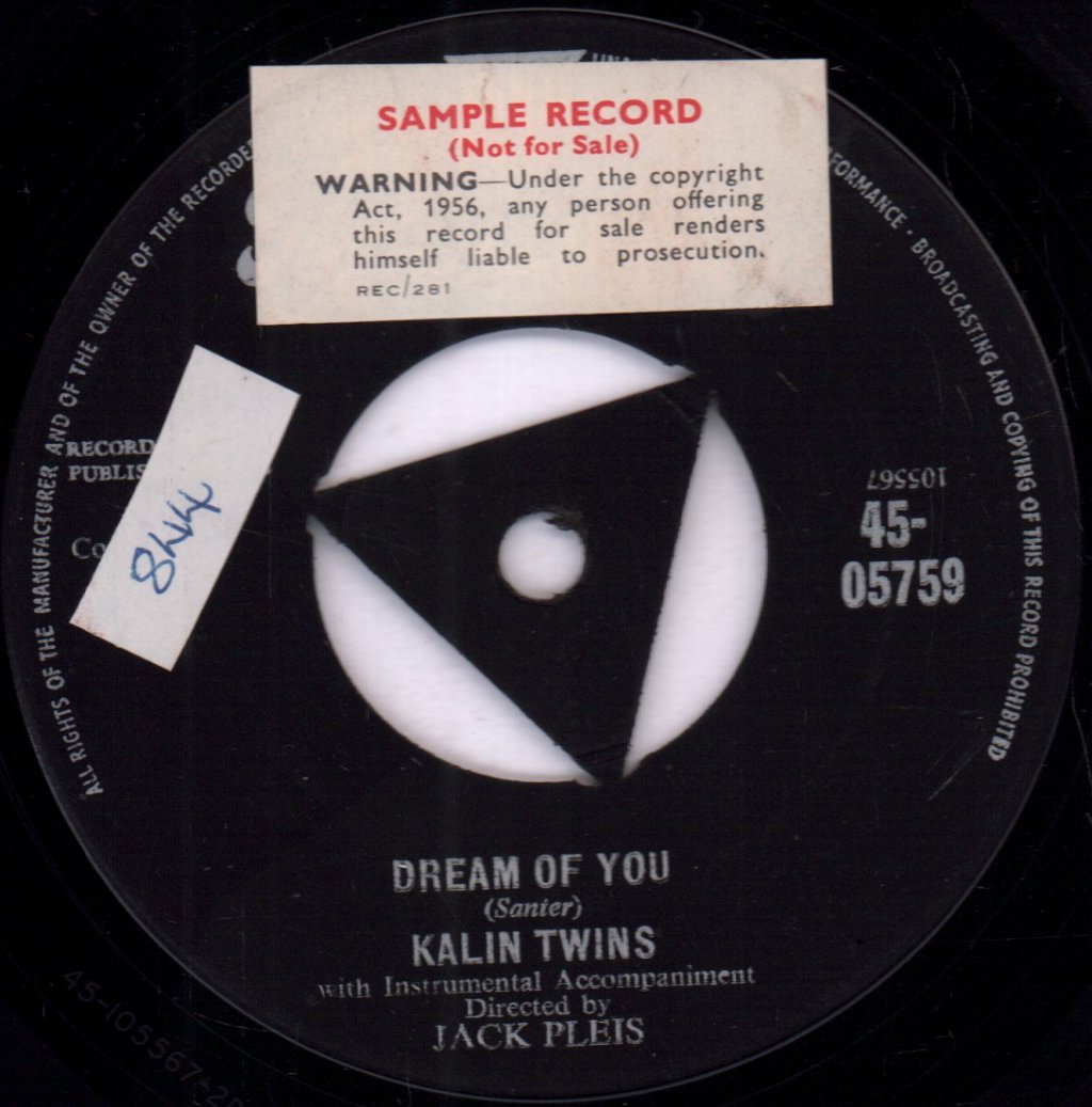 Kalin Twins - Forget Me Not - 7 Inch
