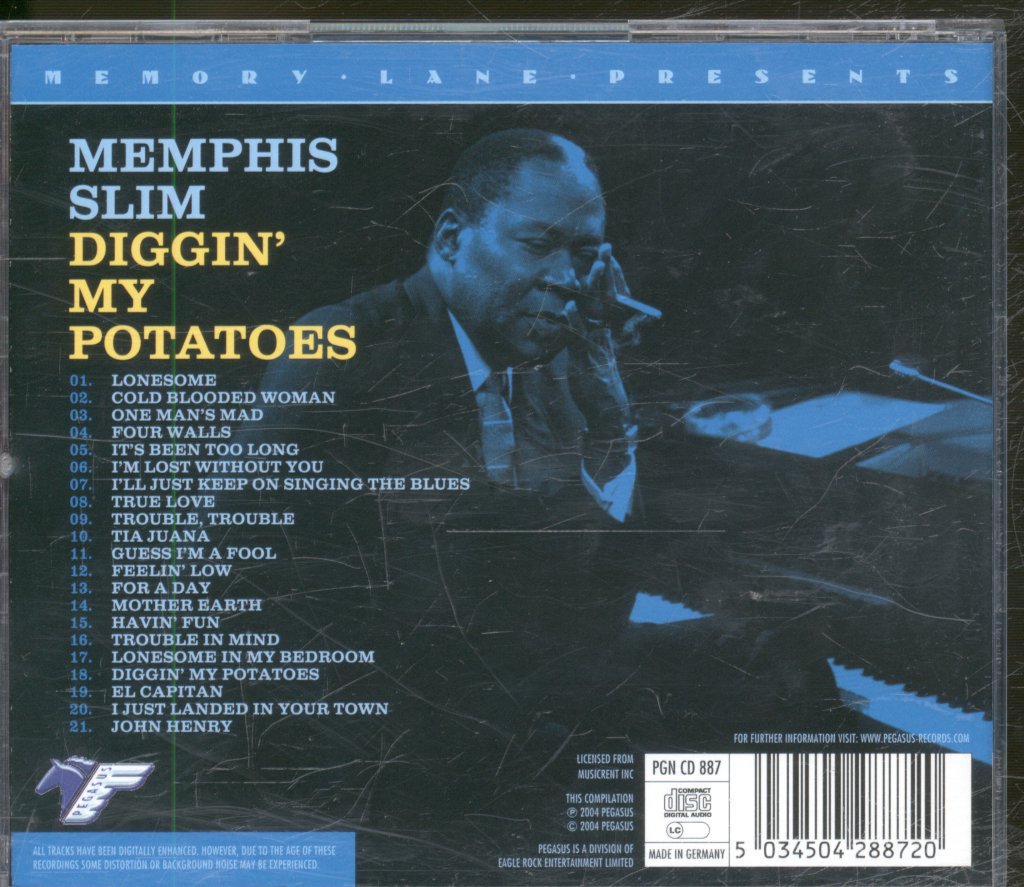Memphis Slim - Diggin' My Potatoes - Cd