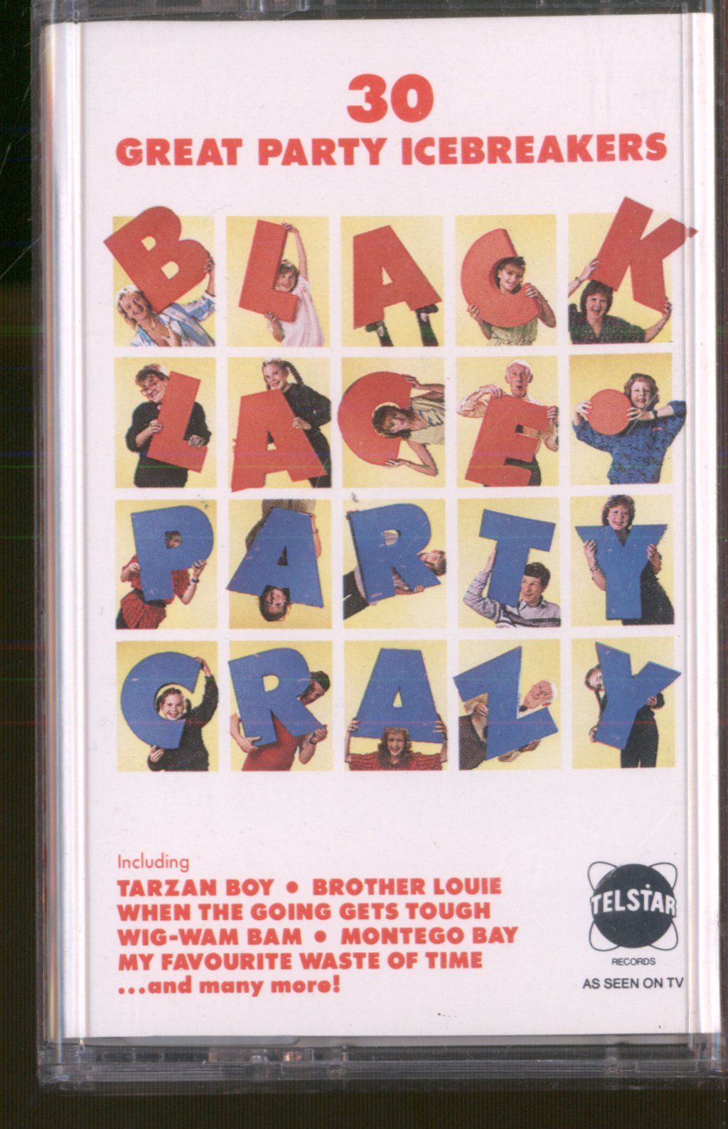 Black Lace - Party Crazy (30 Great Party Icebreakers) - Cassette