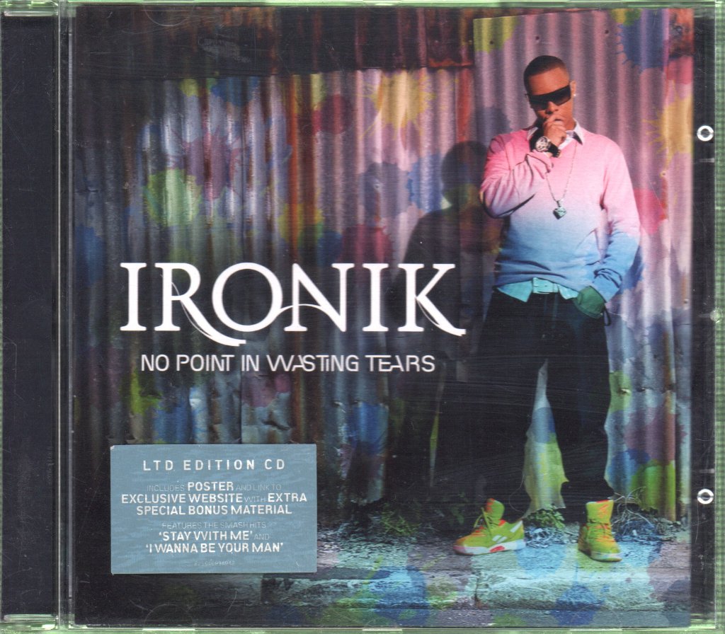 Ironik - No Point In Wasting Tears - Cd