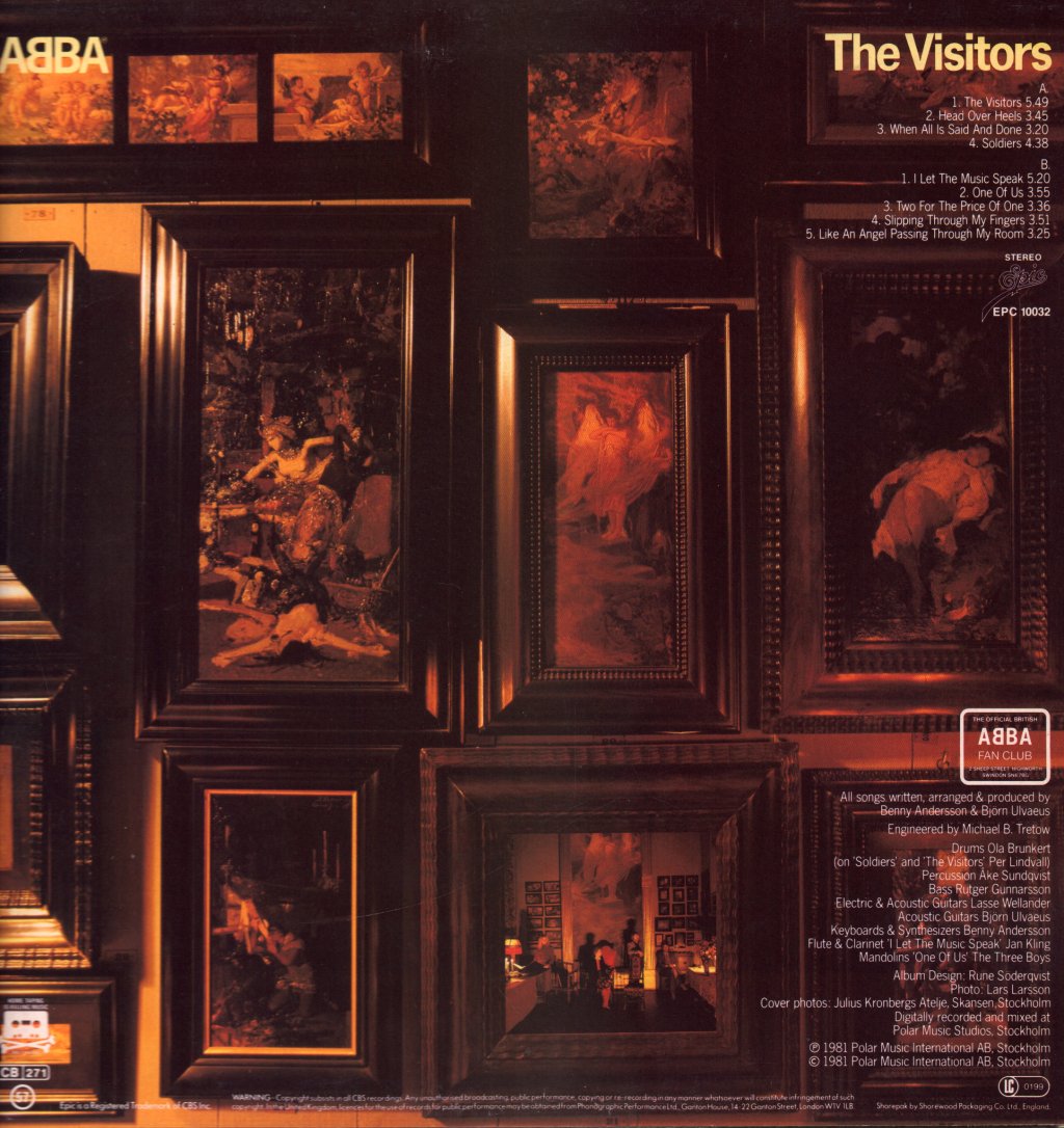 ABBA - Visitors - Lp