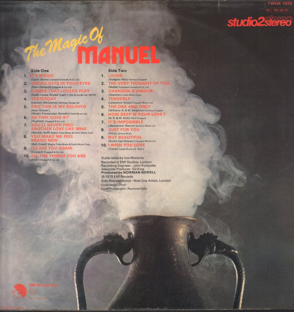 Manuel (70'S Artist) - Magic Of Manuel - Lp