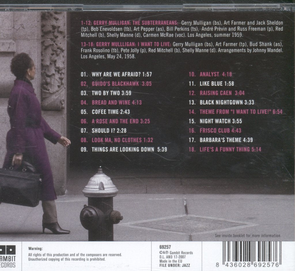 Gerry Mulligan - Jazz Soundtracks - Cd