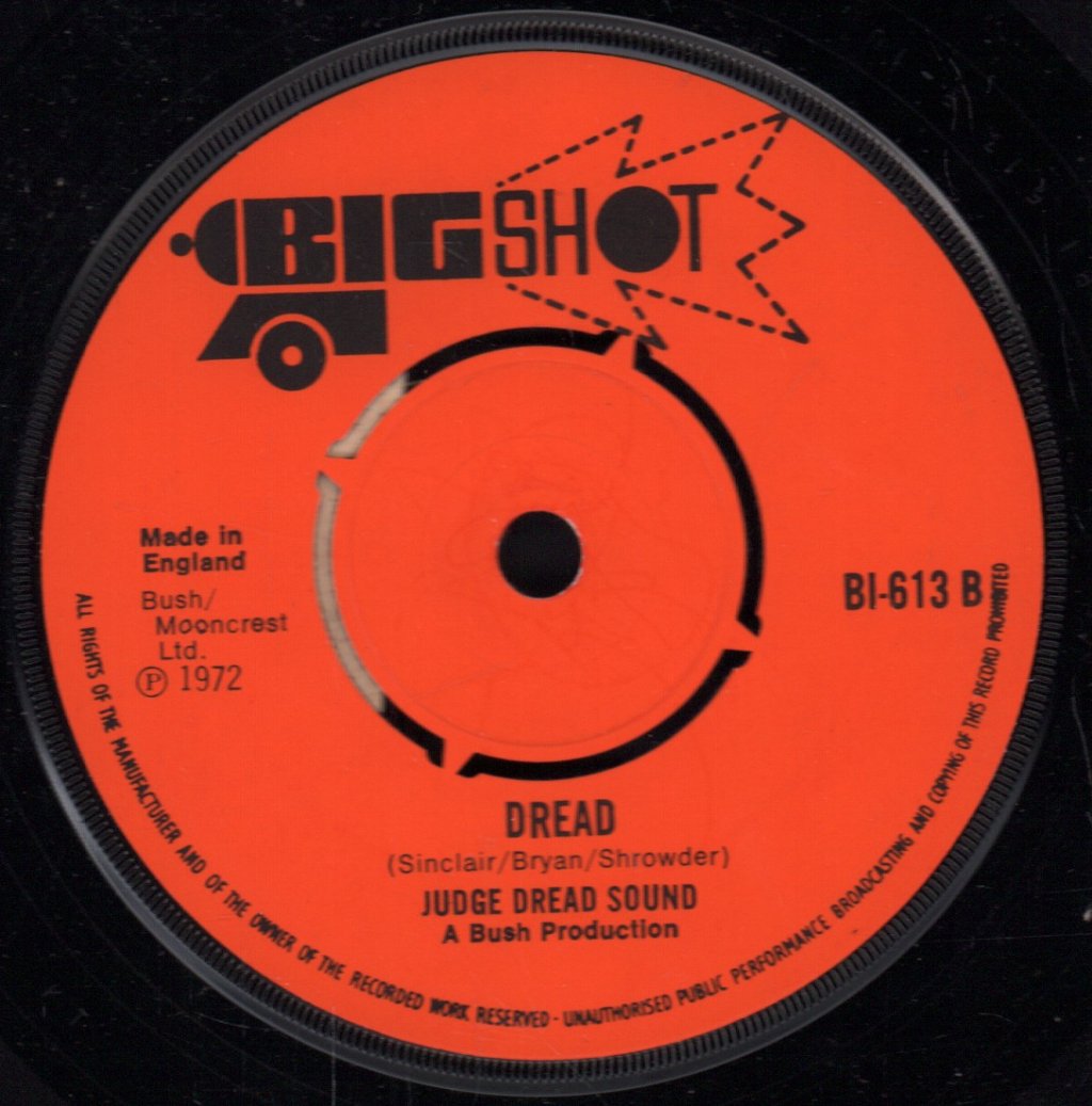 Judge Dread - Big Seven - 7 Inch