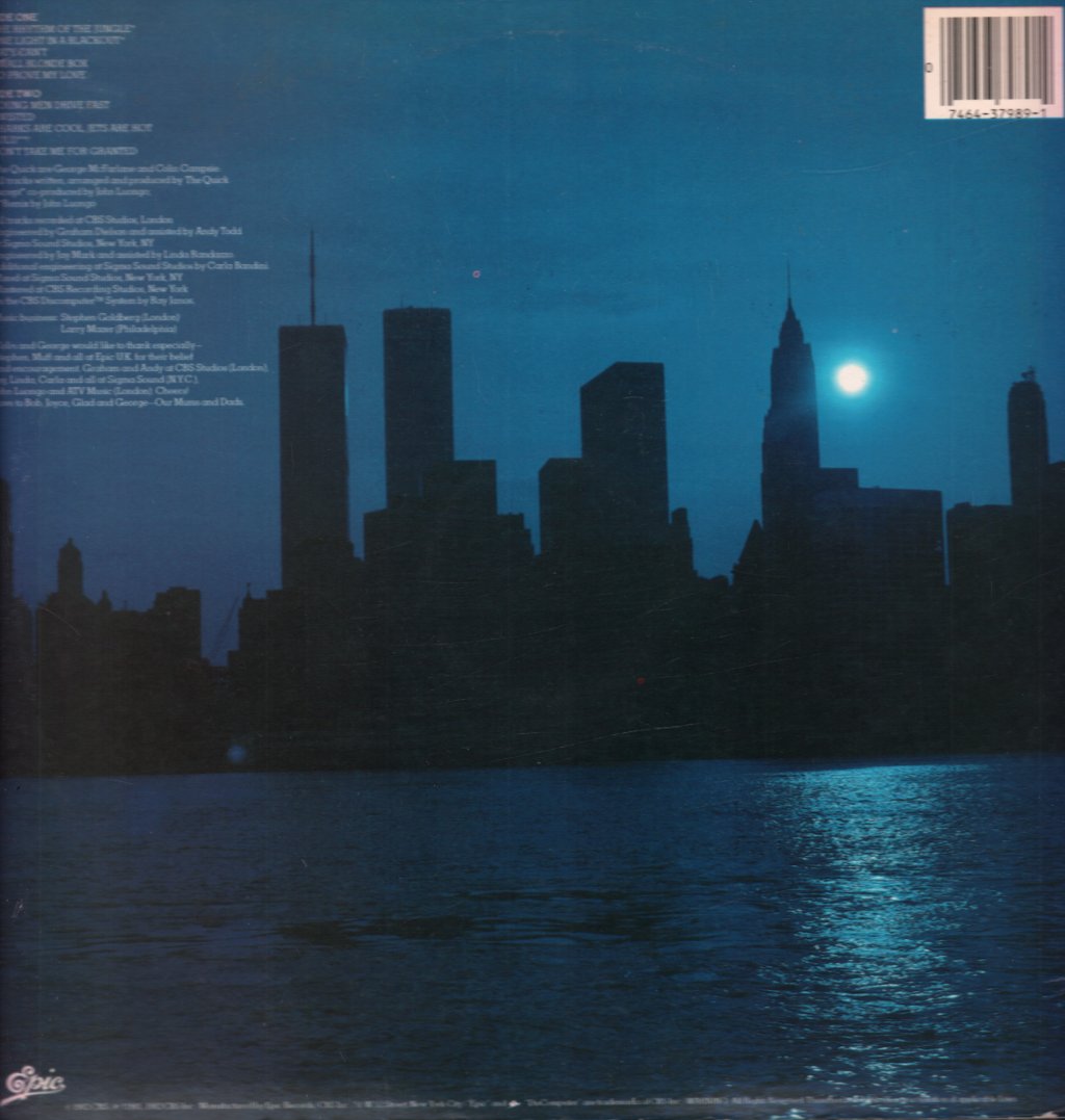 Quick - One Light In A Blackout - Lp