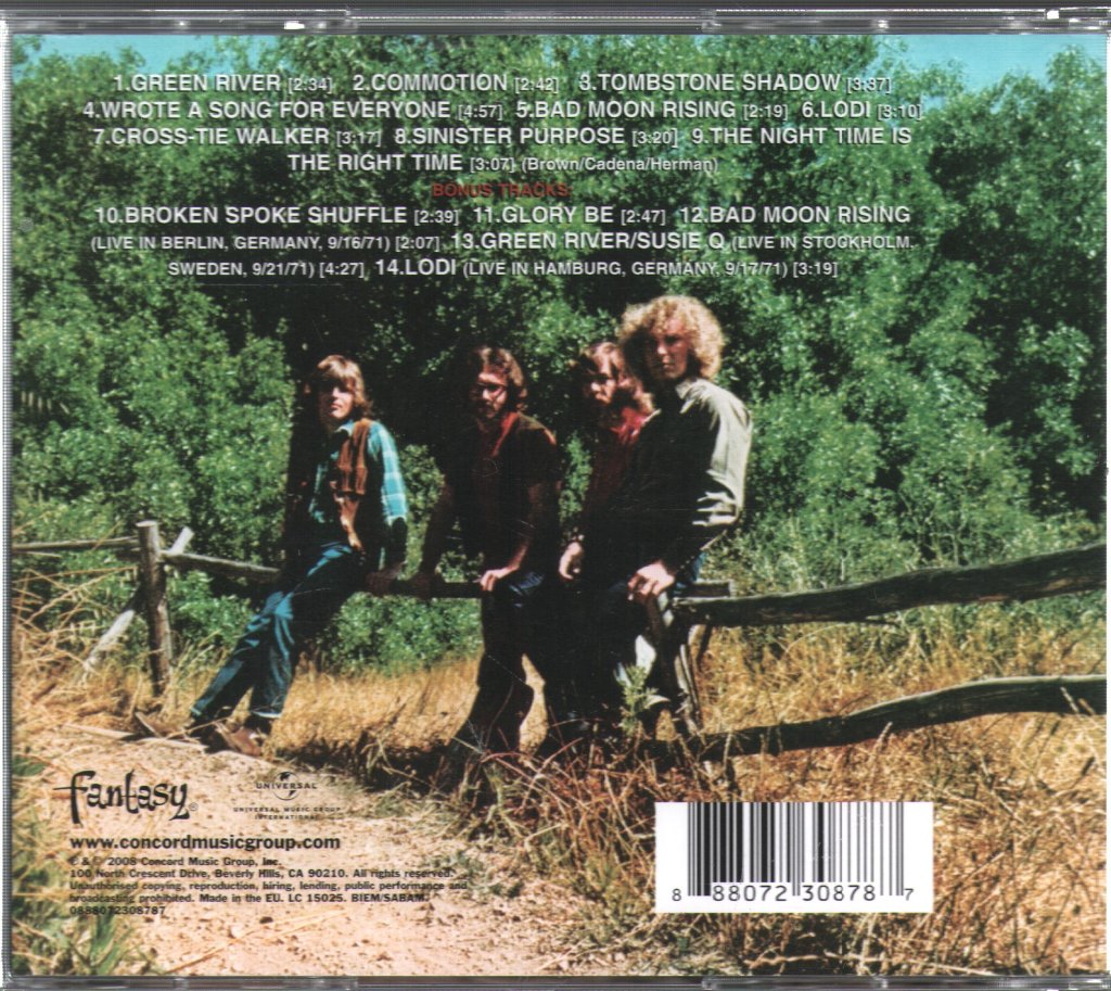 Creedence Clearwater Revival - Green River - Cd