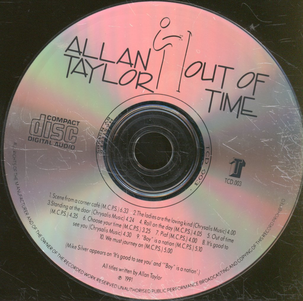 Allan Taylor - Out Of Time - Cd