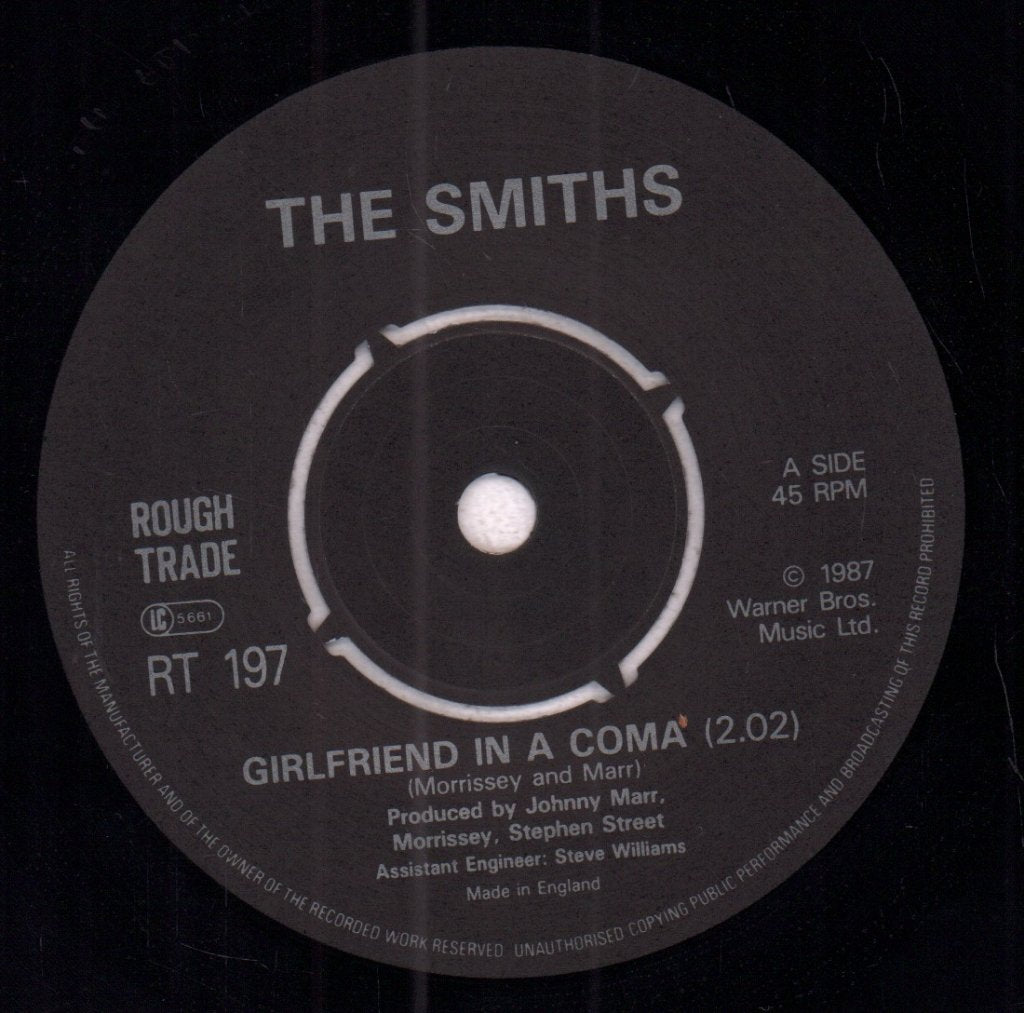 Smiths - Girlfriend In A Coma - 7 Inch