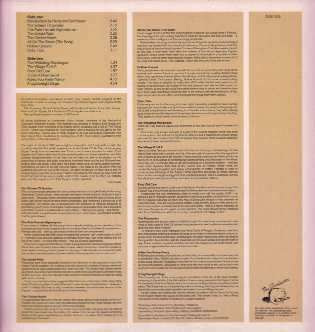 Kipper Family - Since Time Immoral - Lp