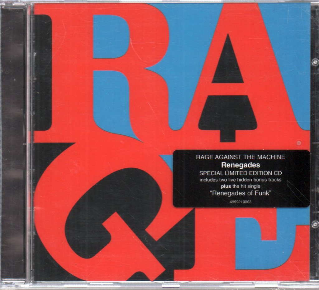 Rage Against The Machine - Renegades - Cd