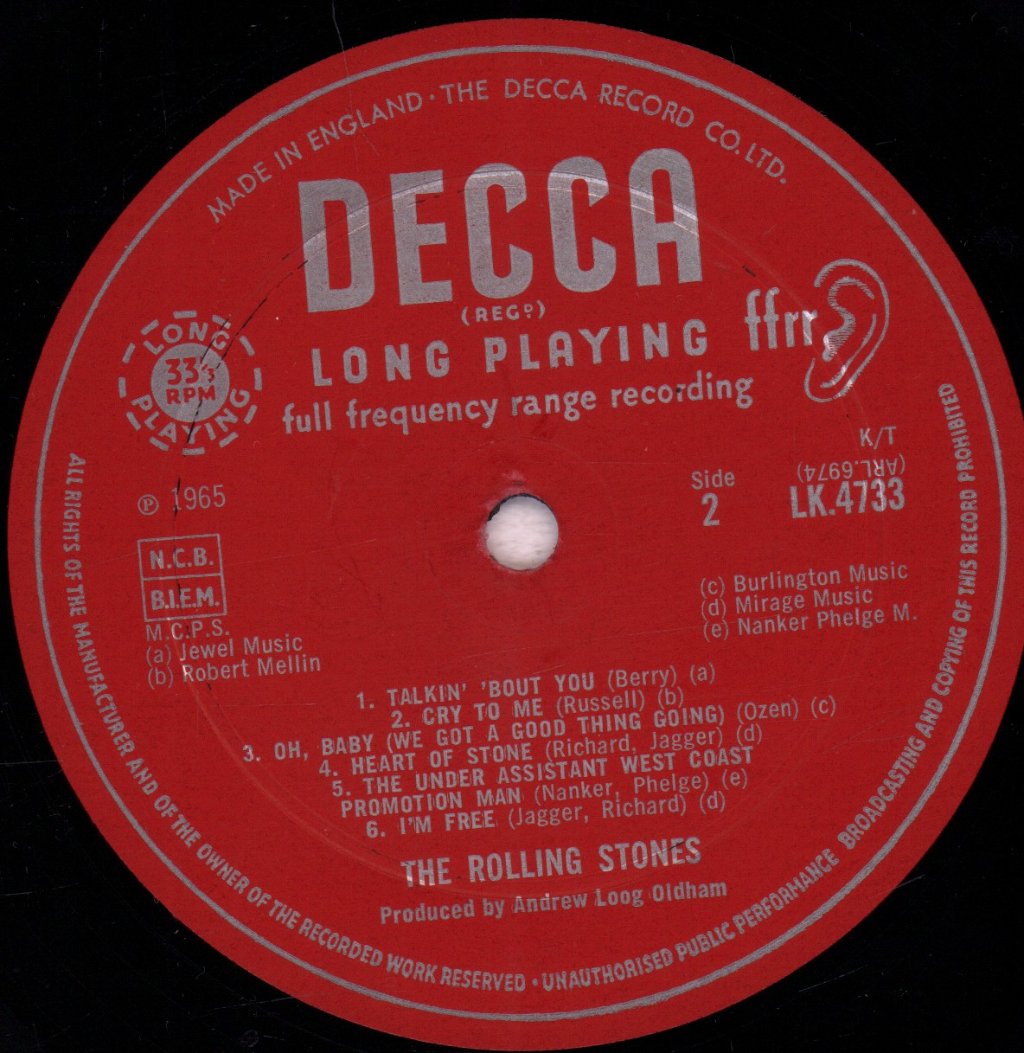 Rolling Stones - Out Of Our Heads - Lp