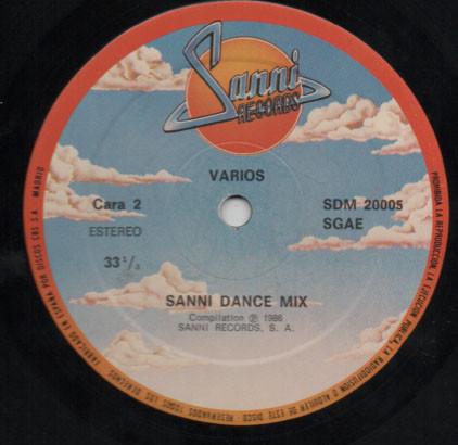 Various Artists - Sanni Dance Mix - Lp