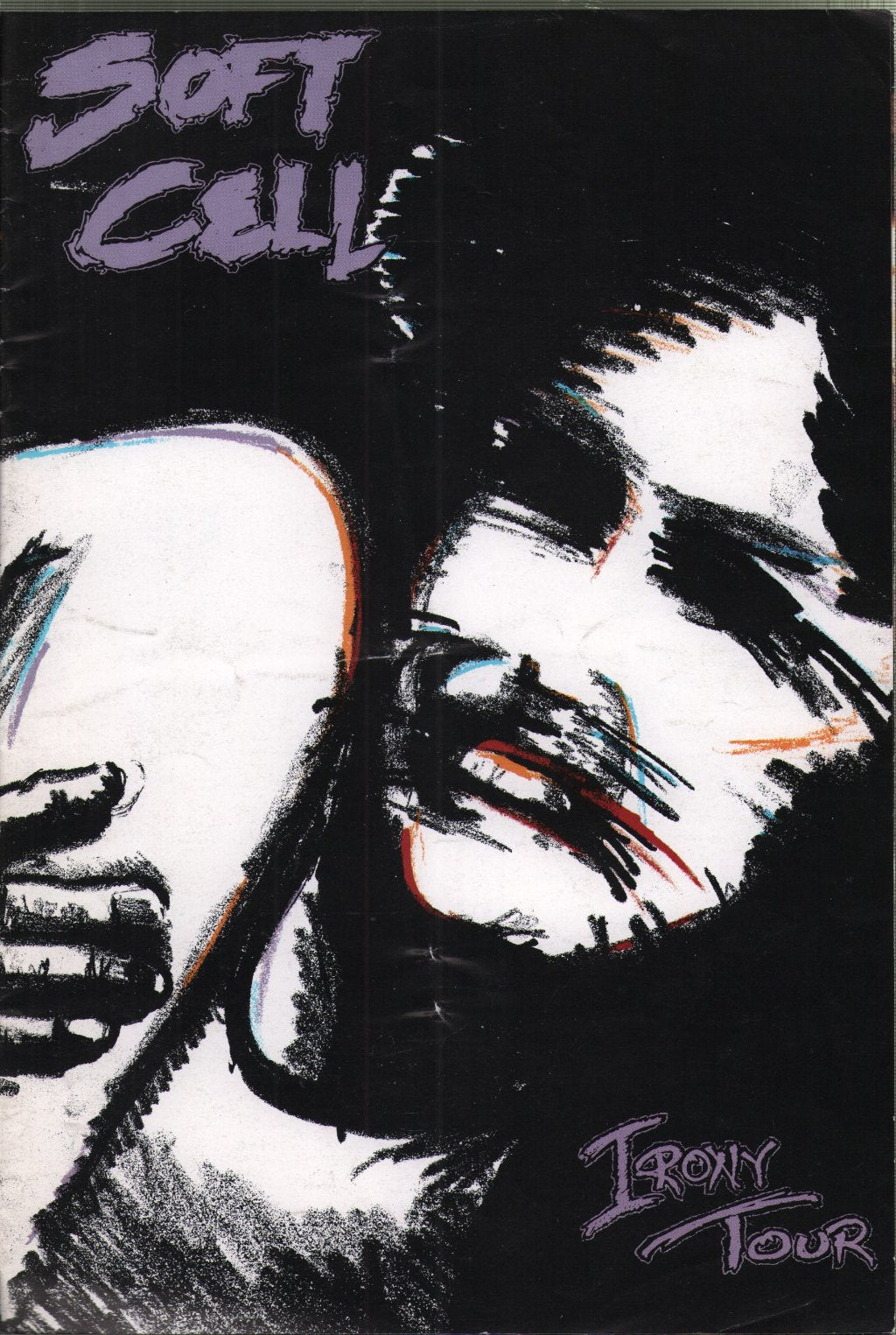Soft Cell - irony tour - Tour Programme