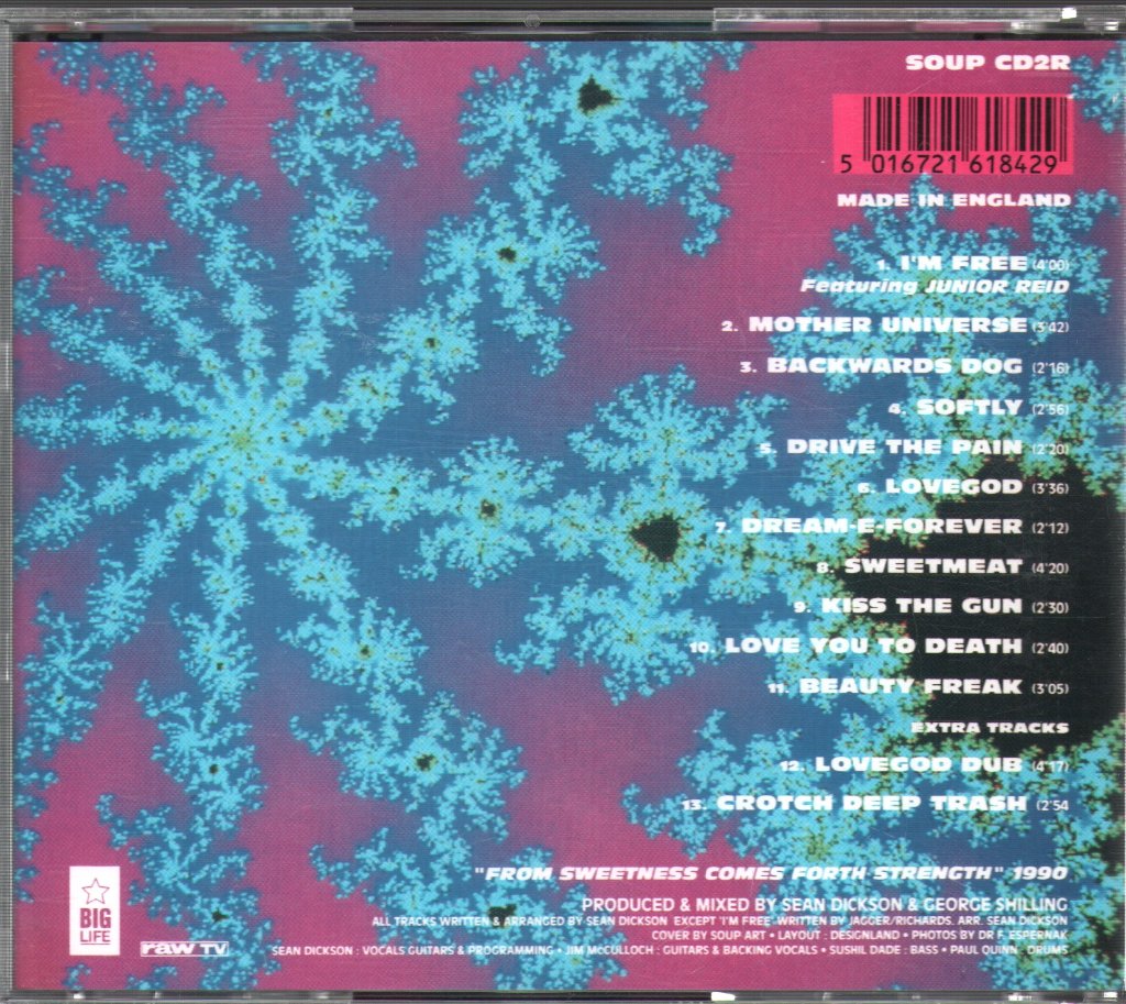 Soup Dragons - Lovegod - Cd