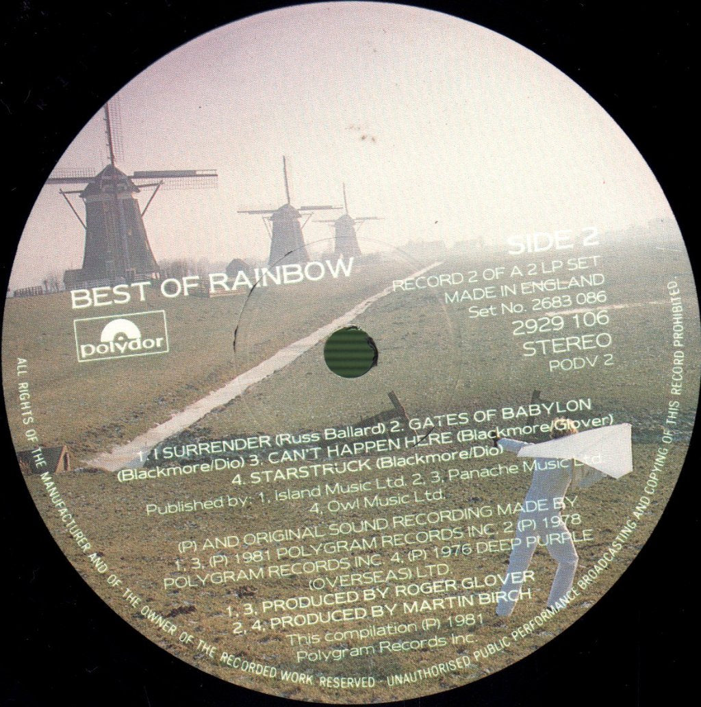 Rainbow - Best Of - Double Lp