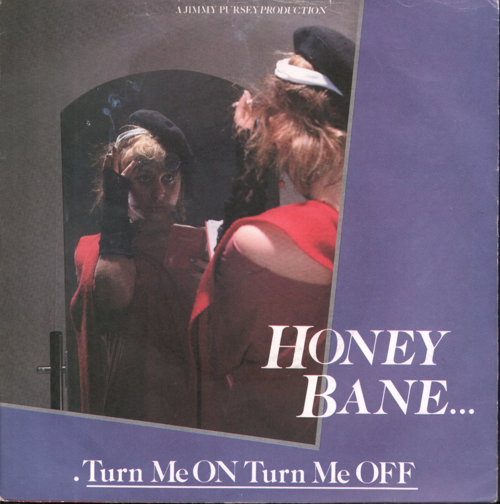 Honey Bane - Turn Me On Turn Me Off - Double 7 Inch
