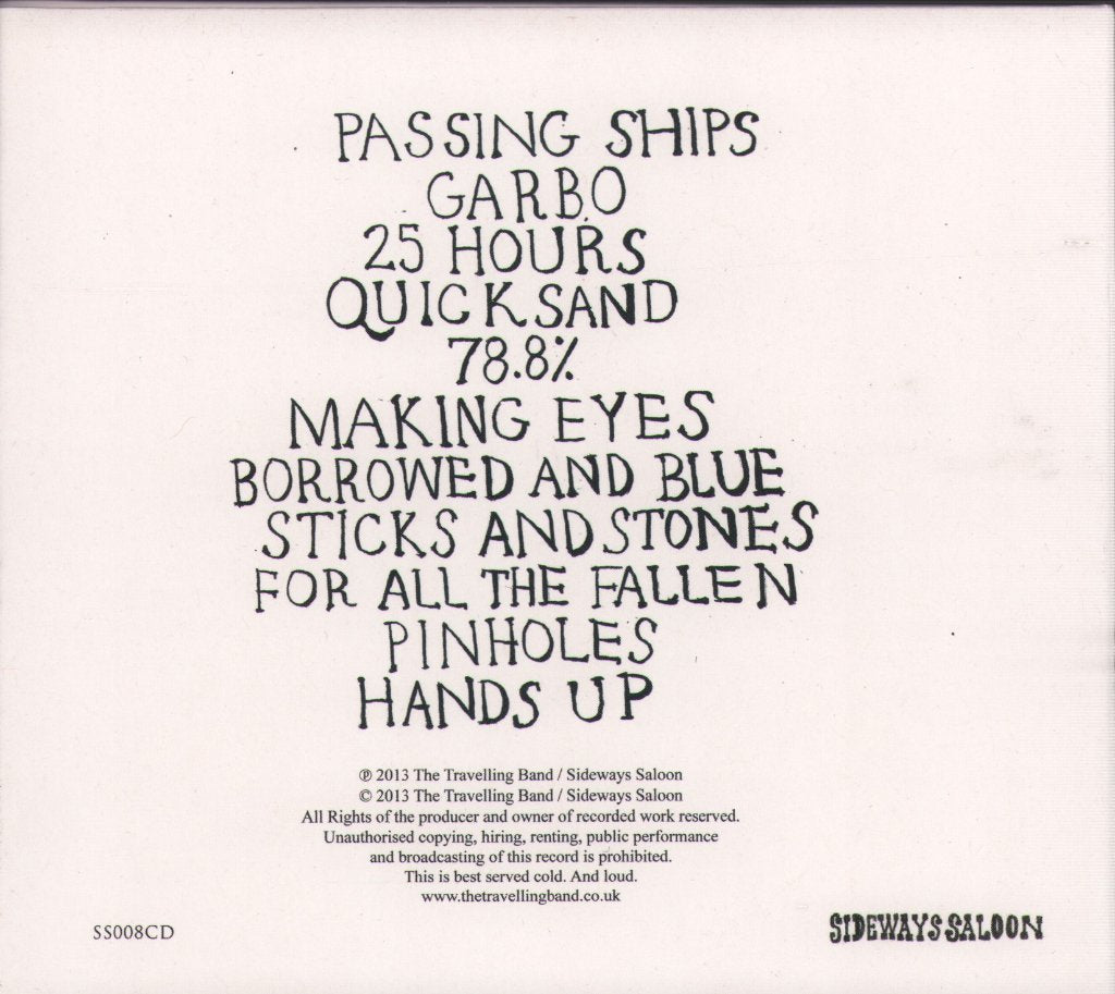 Travelling Band - Big Defreeze - Cd