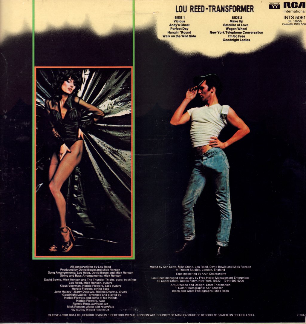 Lou Reed - Transformer - Lp