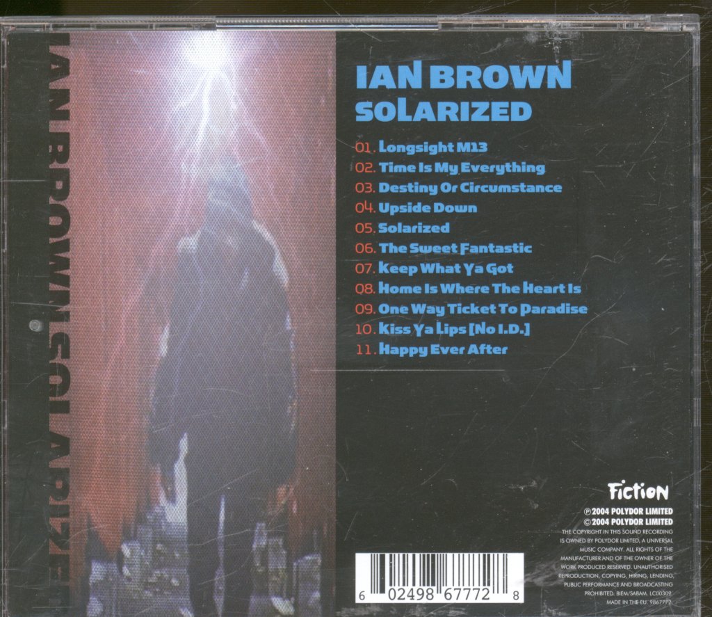 Ian Brown - Solarized - Cd