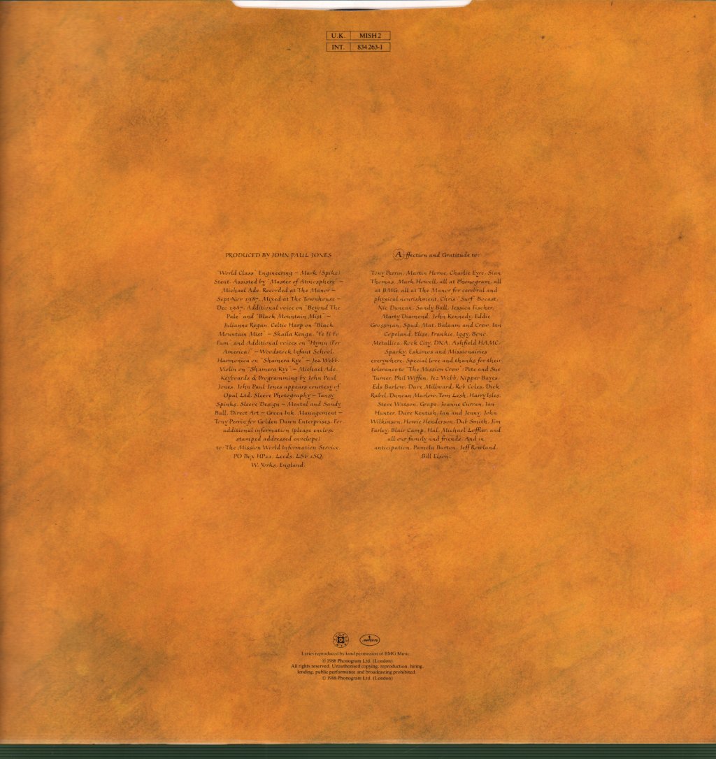 Mission - Children - Lp