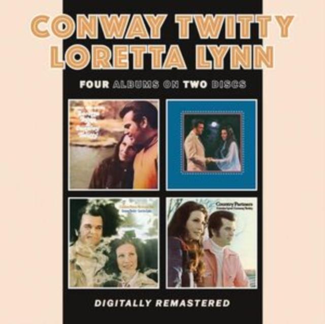 Conway Twitty And Loretta Lynn - We Only Make Believe / Lead Me On / Louisiana Woman-Mississippi Man / Country Partners - Double Cd