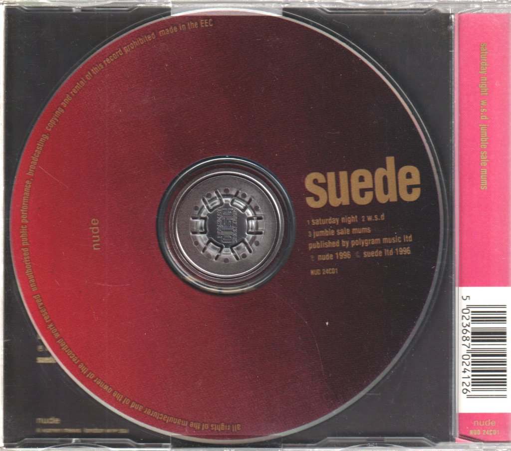 Suede - Saturday Night - Cd