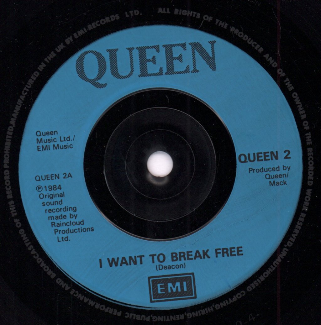 Queen - I Want To Break Free - 7 Inch