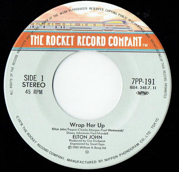 Elton John - Wrap Her Up - 7 Inch