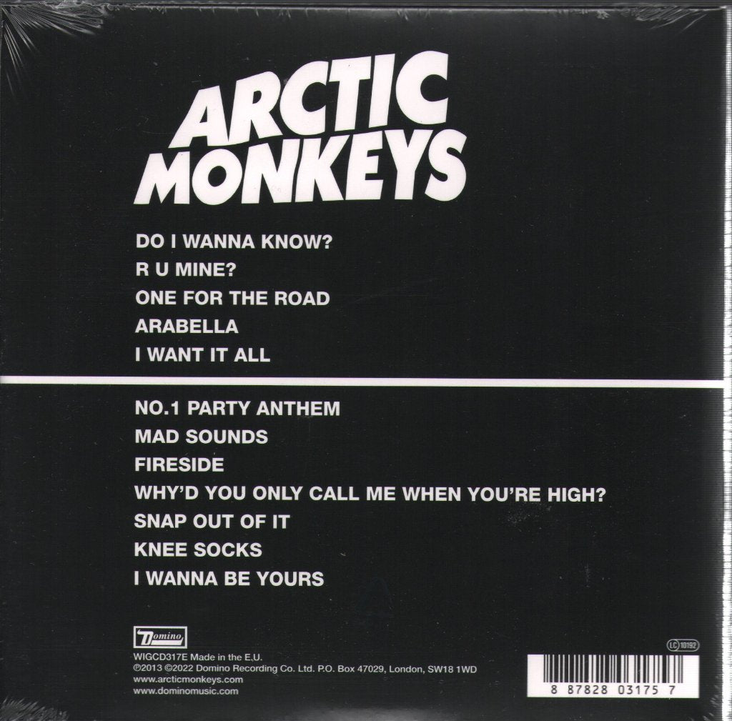 Arctic Monkeys - AM - Cd